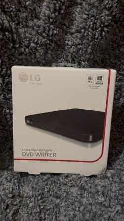 LG Ultra Slim Portable DVD Writer - New in Box - Mac & Windows Compatible