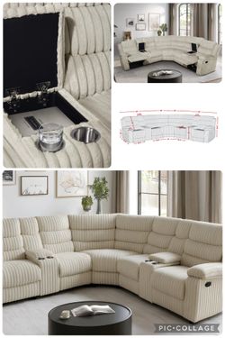 Special Weekly Price On This Reclining Sectional Sofa **Order Today**