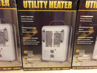 Utility 'Milkhouse' Style Electric Space Heater #DQ1702 for Sale in  Houston, TX - OfferUp