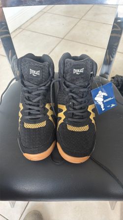 Everlast PIVT Low Top Boxing Shoes in Black