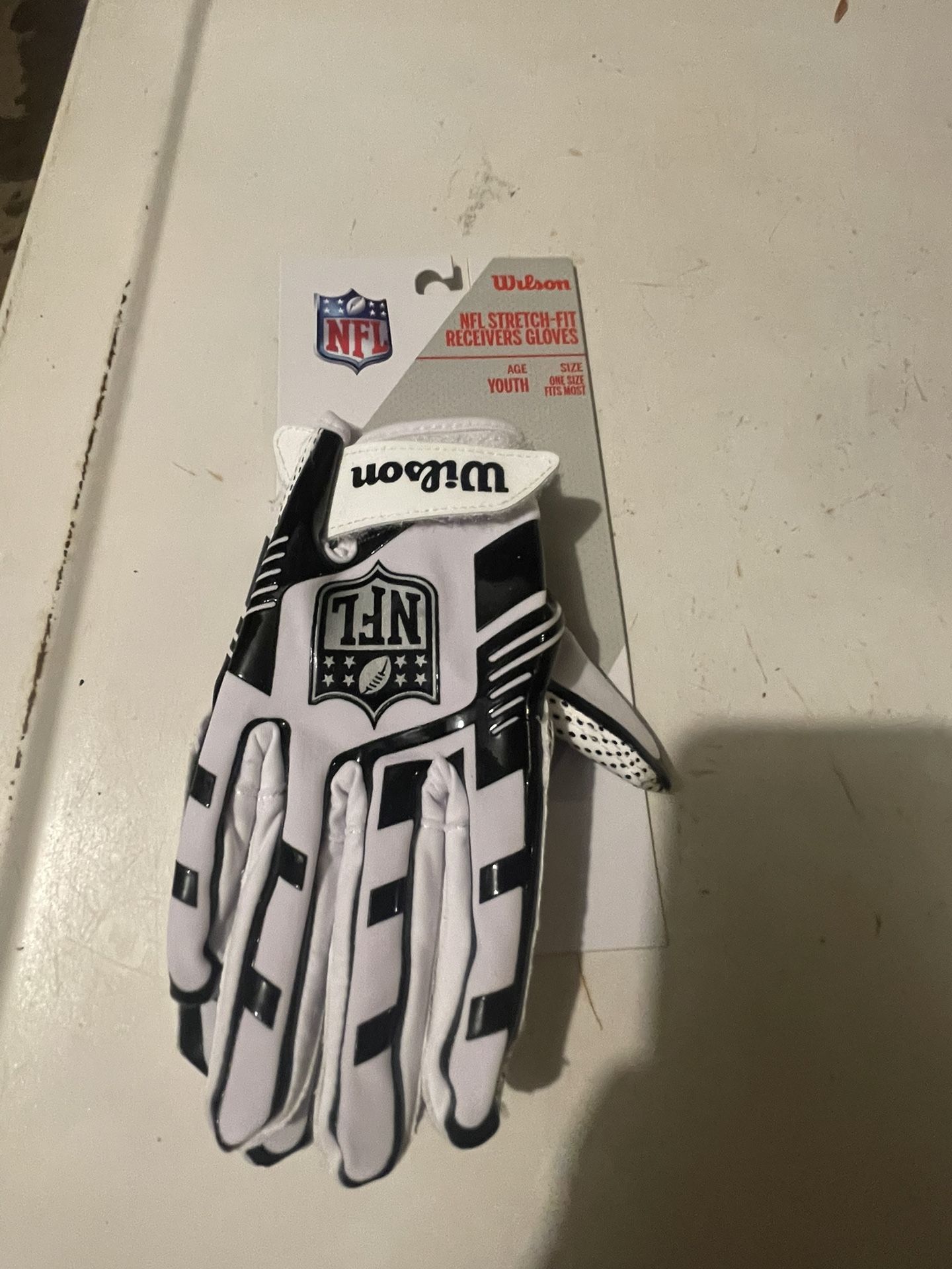 NFL WILSON Receivers Gloves Youth 