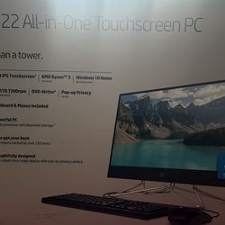 22 All-in-one Touchscreen PC