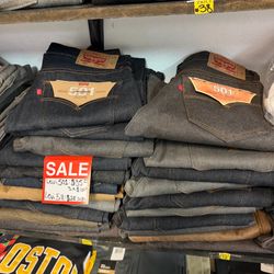501 Levi jeans in all color in sizes (only 30 length) $35 each or 3x$100