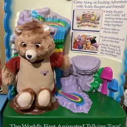 Vintage World Of Wonder From The 80’s Talking Store Display Teddy Ruxpin 