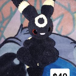 Baby Umbreon Crochet Plushie 