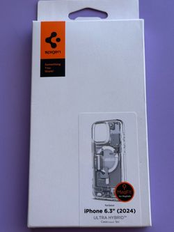 iPhone 16 pro (6.3) Spigen case ultra hybrid