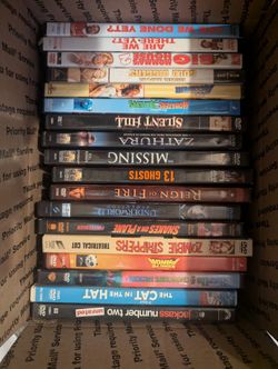 Box Of 19 Movies 