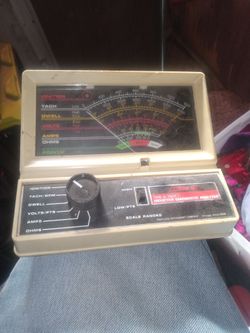 Vintage automotive diagnostic anlyzer