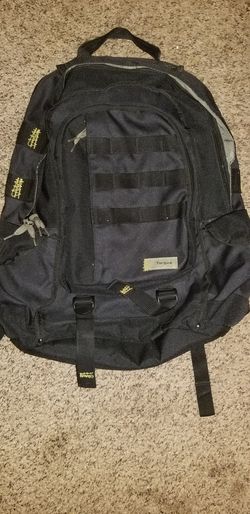 Targus tactical laptop backpack.