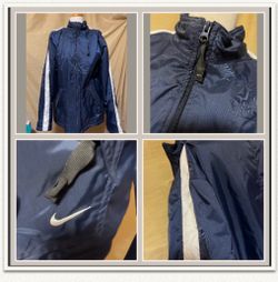 Men’s Nike Blue With White Stripe, Jacket, Size Large, NWOT