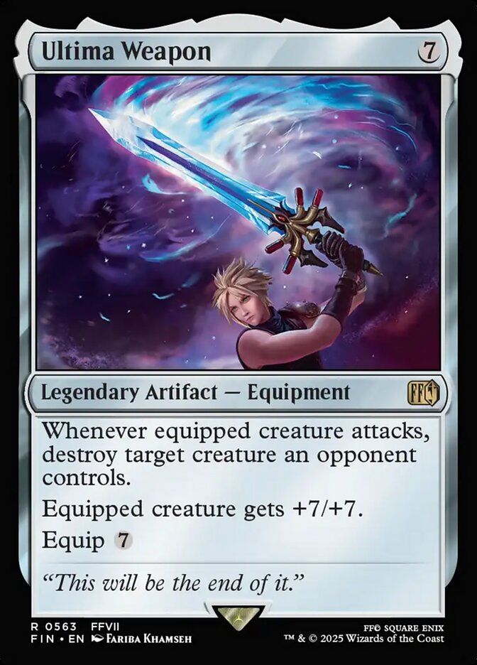 MTG Final Fantasy Ultima Weapon