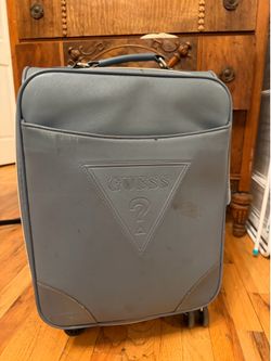Blue Guess Carry-On Suitcase