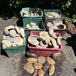 Cement River Rock Facade