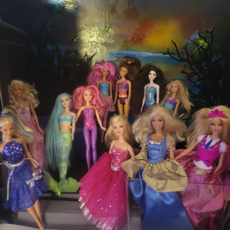 Barbie Princess & Fairytale LOT - collectibles