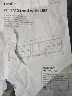 Brand New LED 71 inch TV Stand  Very Nice 