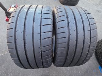 2 USED TIRES MICHELIN PS4S 255/40/18