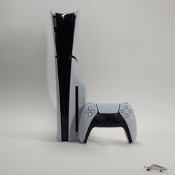 Sony PlayStation 5 Slim Disc Edition PS5 1TB White Console Gaming System CFI-2015