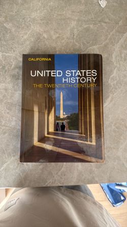 California United States History: The Twentieth Century (Pearson Hardcover)