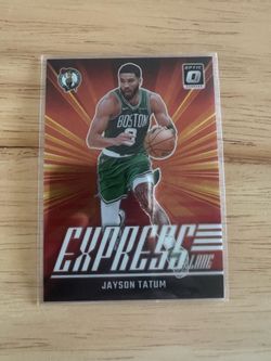 2024-25 Panini Donruss Optic - Express Lane  Jayson Tatum #9