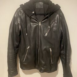 Allsaints Biker Leather Jacket 