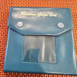 Radius Gage Set