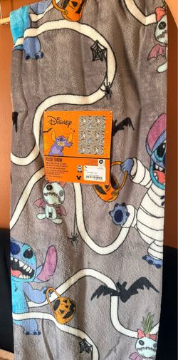 Brand new Halloween Stitch blanket