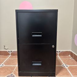Free Two File Cabinet Black