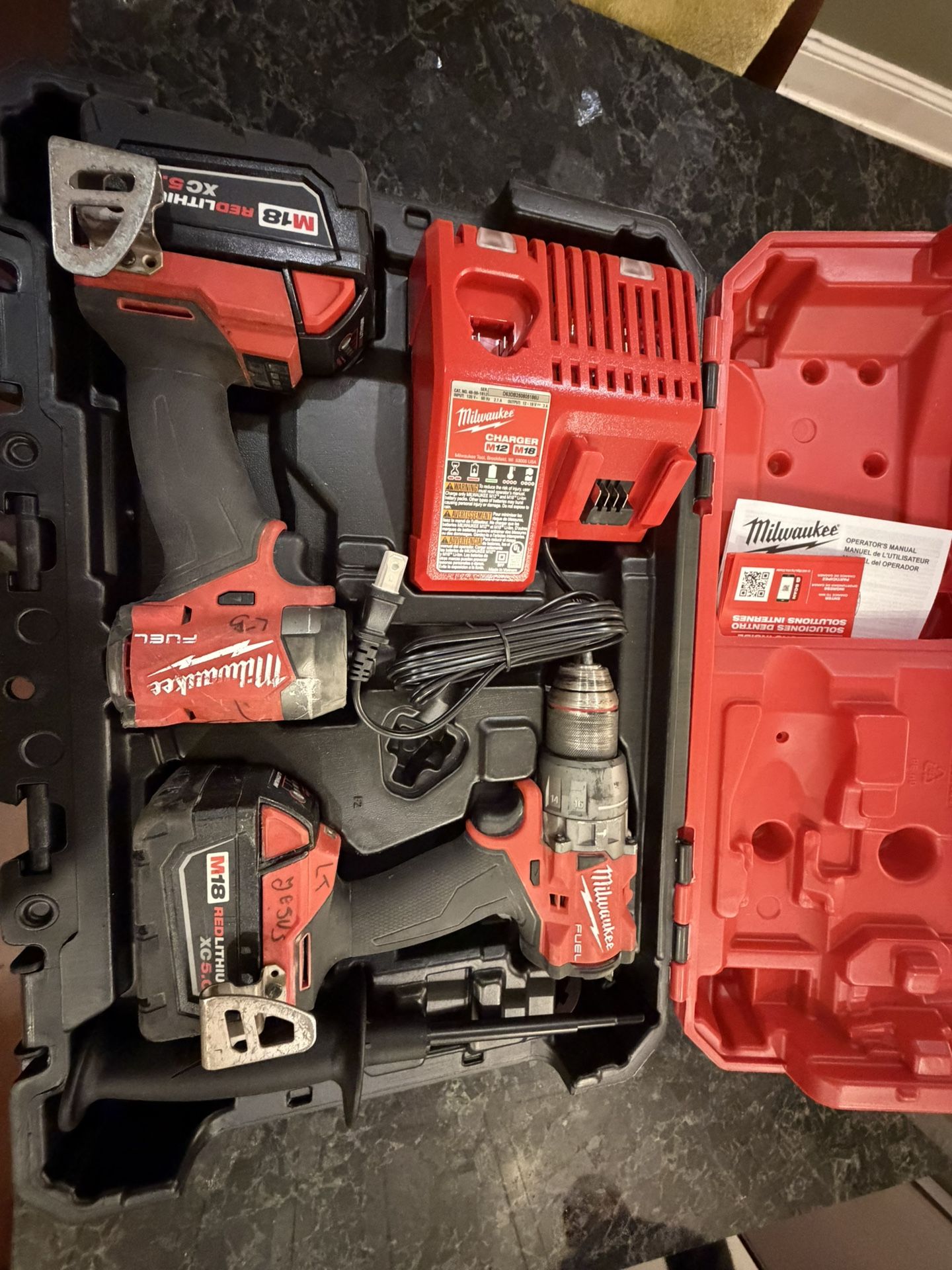 Milwaukee Tool Lot β Mixed Pieces, Fully Functional & Like New! π§π₯ Worth Over $2,500 (6 set)