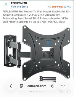 Wall Mount for TV/Monitor- Full Motion