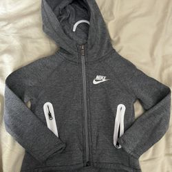 Nike Gray NSW Tech Fleece 2T Toddler Gray Jacket And Pants Suit