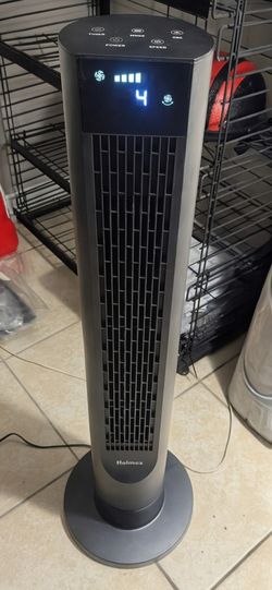 Holmes 40' Breeze Max Tower Oscillating Fan with Clean Breeze