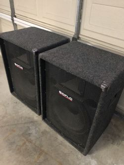 2 SONIC SPEAKERS