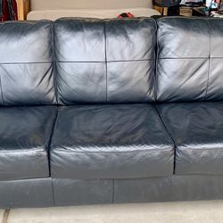 Leather Ikea Couch