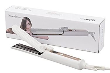 Hair Straightener 2 in 1 Ceramic Heating Hair Curler with LED Display and Adjustable Temperature