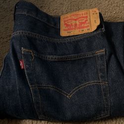 Navy 501s 36x30