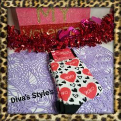 NWT Women's Heart Crew Socks 6-12 