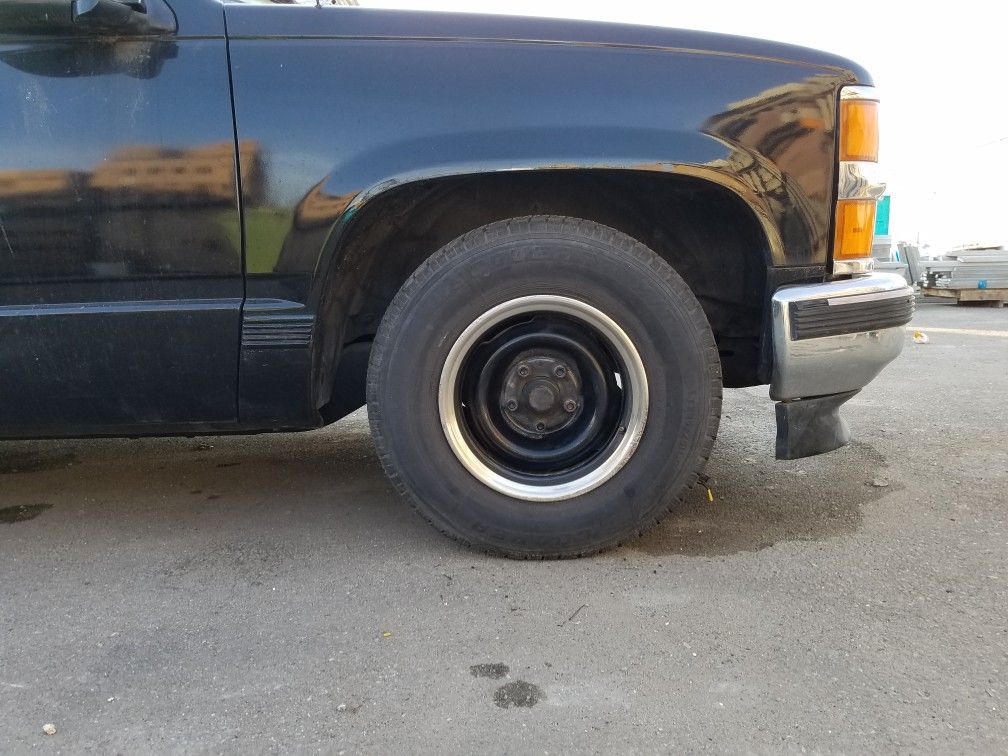 OBS Chevy Truck Steel Rally Wheels