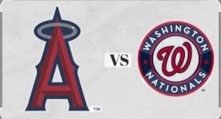 Angels Vs Nationals Tickets 🎟️ Only 20$