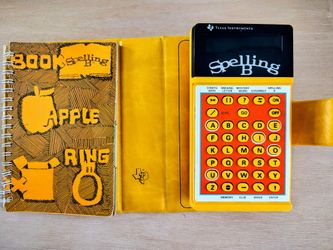 Spelling Bee by Texas Instruments 1978