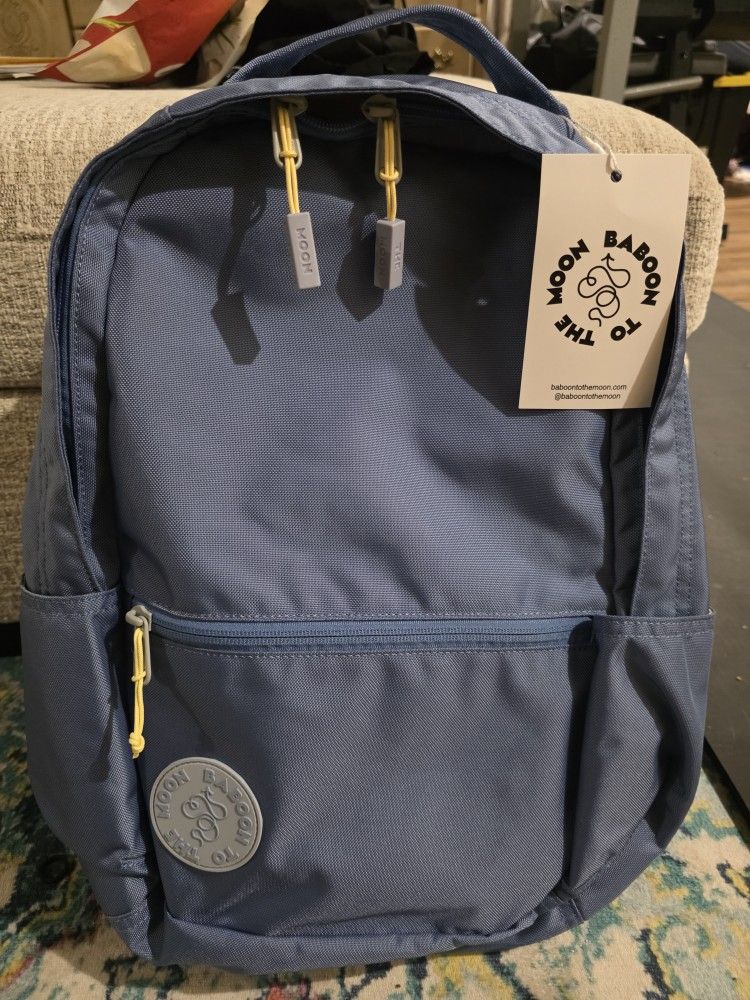 Baboon to the Moon City Backpack- Water Resistant Travel Backpack