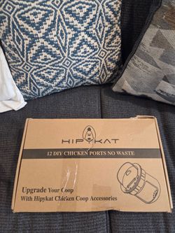 Hipykat 12 DIY Chicken Feeder Ports No Waste