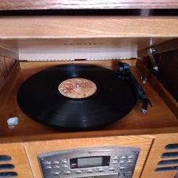 Crosley 4 in 1 entertainment center