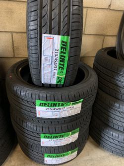 215/45R17 Delinte Dh2 New Tires