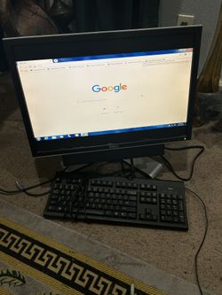 Desktop And Keyboard 