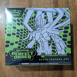 Pokemon Center Perfect Order ETB