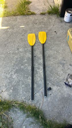 Plastic oars