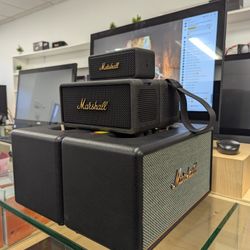 Auction Sale Lot Of 5 Marshall Speakers
