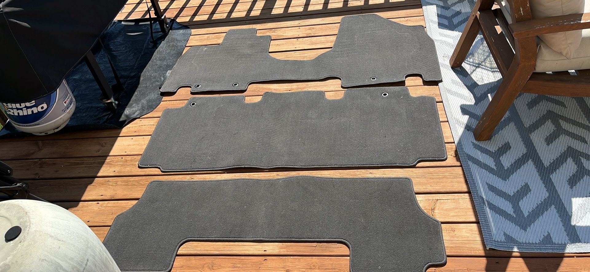 Original Honda Odyssey Fabric Mats 2011 - 2017
