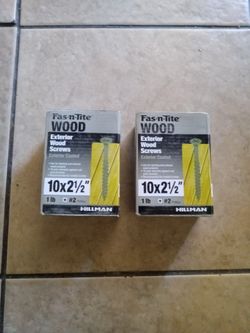 Fas-n-tite Wood Screws