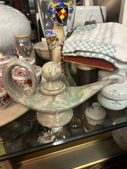 Rare Bill & Mohl Genie Aladdin Oil Lamp 